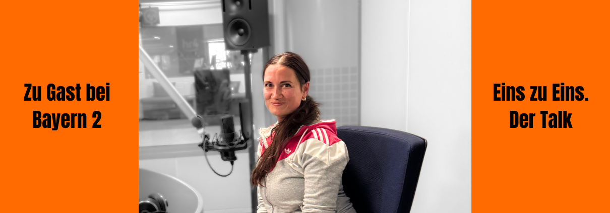 Bayern 2 Interview: Maura Porrmann bei „Eins zu Eins. Der Talk“